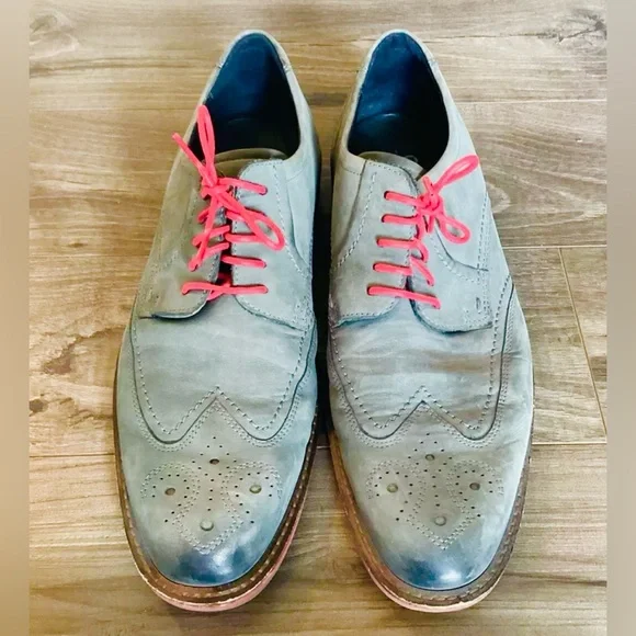 Ecco | Shoes | Ecco Mens Vintage Brogue Formal Shoes Sz43 